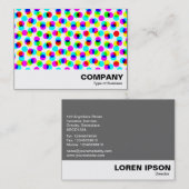 Farbhalftonmuster Visitenkarte (Vorne/Hinten)