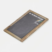 Farbhalterung auf der Tafel - Lehrer personalisier Post-it Klebezettel (angewinkelt)