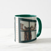 Farbhandlackiertes Bild im Fensterrahmen Tasse (VorderseiteRechts)