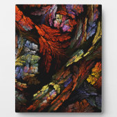 Farbharmonie Abstrakt Art Plaque Fotoplatte (Vorderseite)