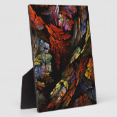 Farbharmonie Abstrakt Art Plaque Fotoplatte (Seite)