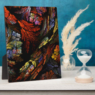 Farbharmonie Abstrakt Art Plaque Fotoplatte