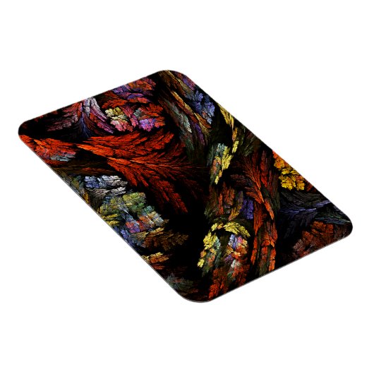 Farbharmonie Abstrakt Art Premium Magnet (Rechte Seite)