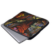 Farbharmonie Abstrakte Art Laptop-Sieb Laptopschutzhülle (Vorne Knopf)