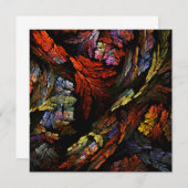 Farbharmonie Abstrakte Kunst (Vorne/Hinten)