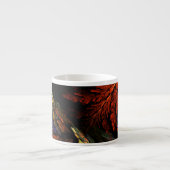 Farbharmonie Abstrakte Kunst Espresso Tasse (Vorderseite)