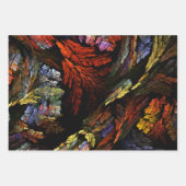 Farbharmonie Abstrakte Kunst Geschenkpapier Set (Vorderseite)