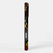 Farbharmonie Abstrakte Kunst iPhone Hülle (Rechte Seite)
