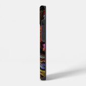 Farbharmonie Abstrakte Kunst iPhone Hülle (Linke Seite)