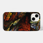 Farbharmonie Abstrakte Kunst iPhone Hülle (Rückseite (Horizontal))