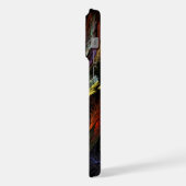 Farbharmonie Abstrakte Kunst iPhone Hülle (Linke Seite)
