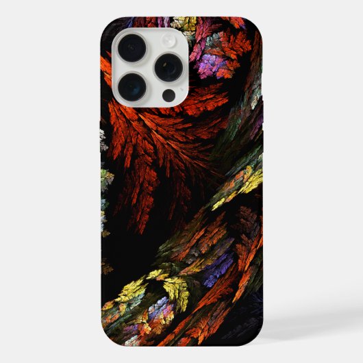 Farbharmonie Abstrakte Kunst iPhone Hülle (Rückseite)