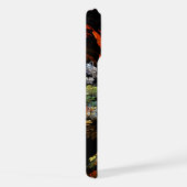 Farbharmonie Abstrakte Kunst iPhone Hülle (Rechte Seite)