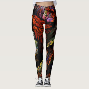 Farbharmonie Abstrakte Kunst Leggings