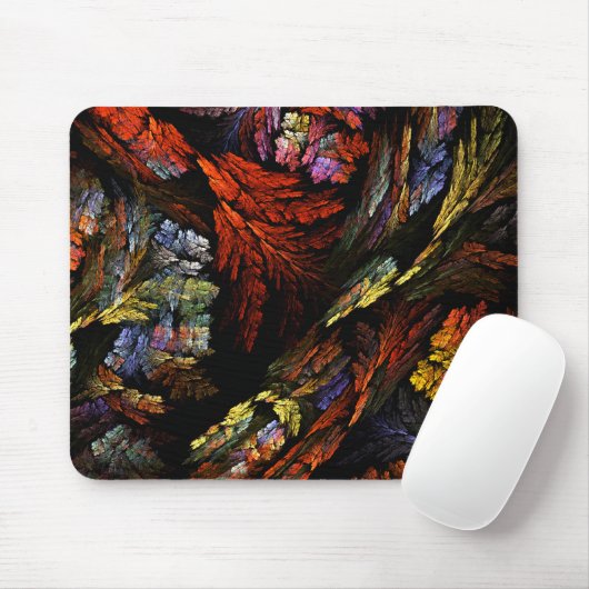 Farbharmonie Abstrakte Kunst Mousepad (Mit Mouse)