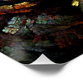 Farbharmonie Abstrakte Kunst Poster (Ecke)