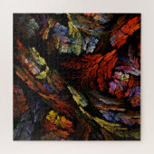 Farbharmonie Abstrakte Kunst Puzzle (Horizontal)