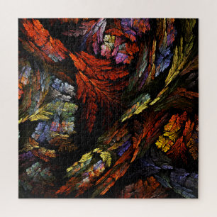 Farbharmonie Abstrakte Kunst Puzzle