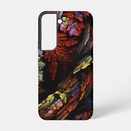 Farbharmonie Abstrakte Kunst Samsung Galaxy Hülle (Rückseite)