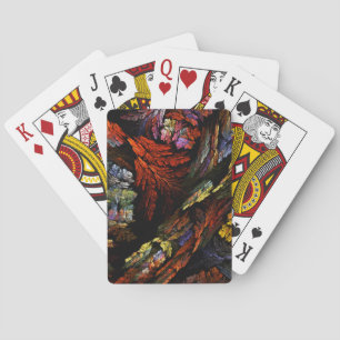 Farbharmonie Abstrakte Kunst Spielkarten