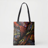 Farbharmonie Abstrakte Kunst Tasche (Vorderseite)