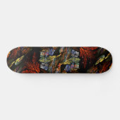 Farbharmonie Abstraktes Skateboard (Horizontal)