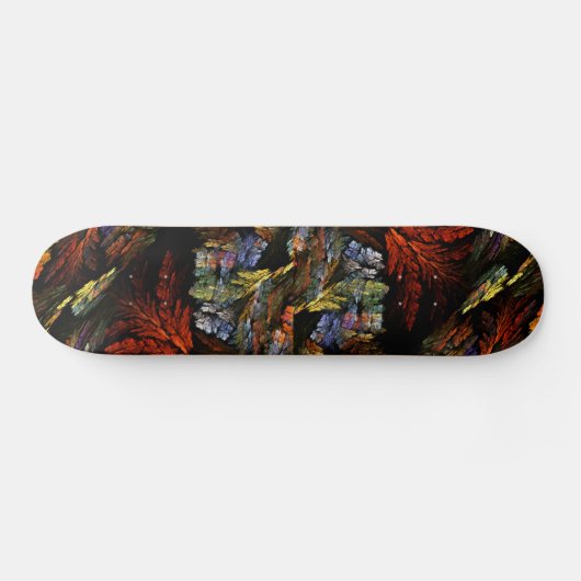 Farbharmonie Abstraktes Skateboard (Horizontal)