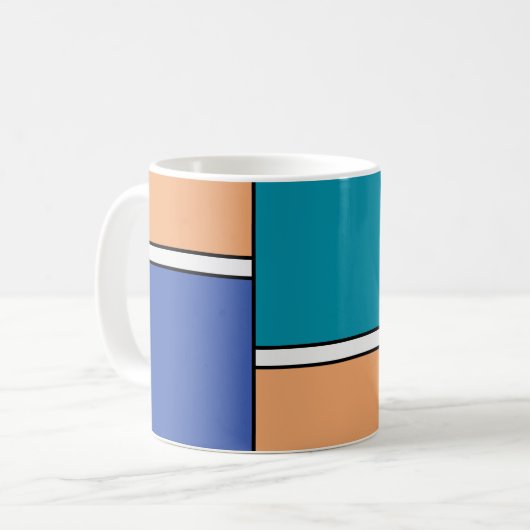 Farbharmonie Kaffeetasse (Vorderseite Links)