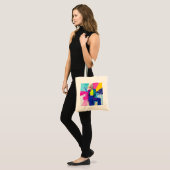 "Farbhauch – Tägliche Tasche" Tragetasche (Vorderseite (Model))