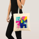 "Farbhauch – Tägliche Tasche" Tragetasche (Vorderseite (Produkt))