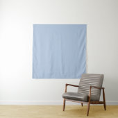 Farbhellblau Wandteppich (Beispiel)