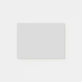 Farbhellgrau Post-it Klebezettel (Vorderseite)