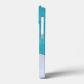Farbhintergrund blau frei Case-Mate iPhone hülle (Rückseite / Links)