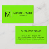 Farbhintergrund (Web) Visitenkarte (Vorne/Hinten)