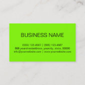 Farbhintergrund (Web) Visitenkarte (Rückseite)