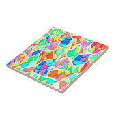 Farbig abstrakt fliese (Seite)