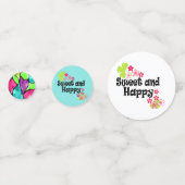 Farbig abstrakt konfetti (Vorderseiten)