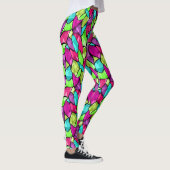 Farbig abstrakt leggings (Rechts)