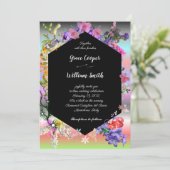 farbig einladung (Stehend Vorderseite)