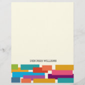 farbig gemustert (Vorderseite)