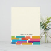 farbig gemustert (Stehend Vorderseite)