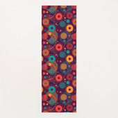 farbig geometrisch yogamatte (Vorderseite)