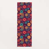 farbig geometrisch yogamatte (Rückseite)