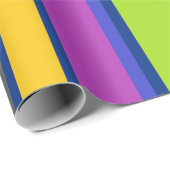 Farbig gestreift geschenkpapier (Rolleneckpunkt)