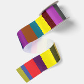 Farbig gestreift satinband (Rückseite)