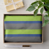 Farbig gestreift, Seidenpapier (Geschenk)