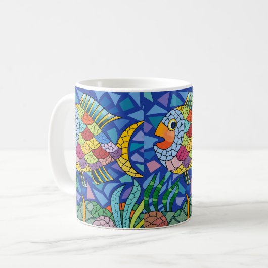 farbig kaffeetasse (Vorderseite Links)