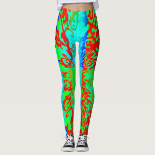 farbig leggings