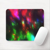 Farbig mit Rauigkeit überragt von schwarzer Farbe Mousepad (Mit Mouse)