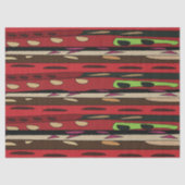 Farbig moderner Teppich gestreiftes Muster Seidenpapier (Vorderseite)